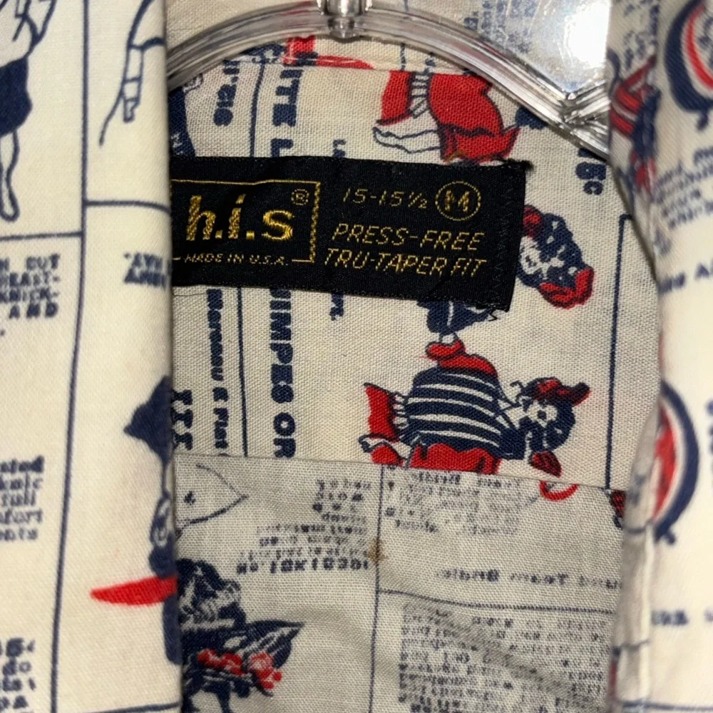 H.I.S True VTG Catalog, Inventory Cotton Medium Shirt - Picture 9 of 11